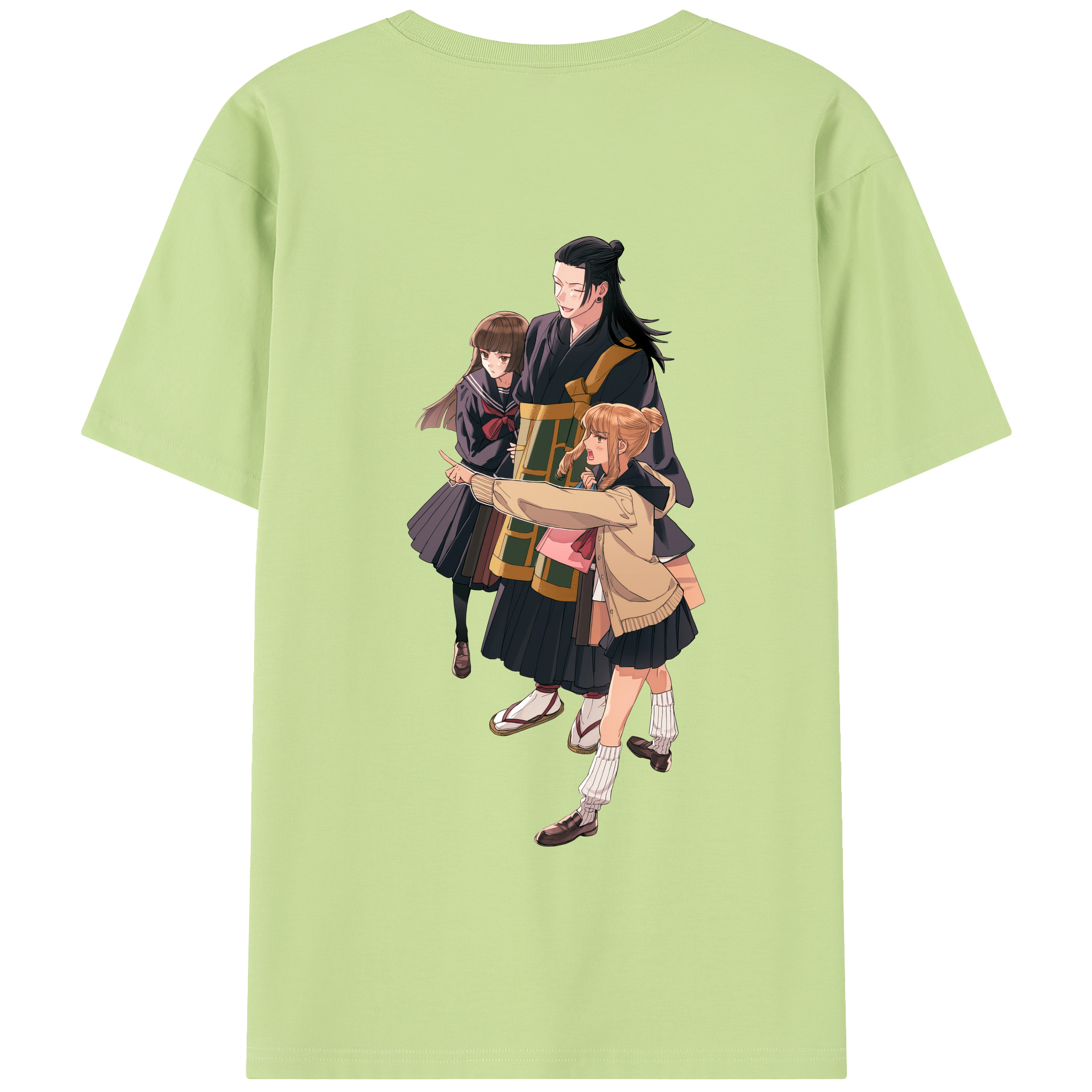 （画像用） 呪術廻戦 Jujutsu Kaisen 綿100％半袖Tシャツ（背面プリント）